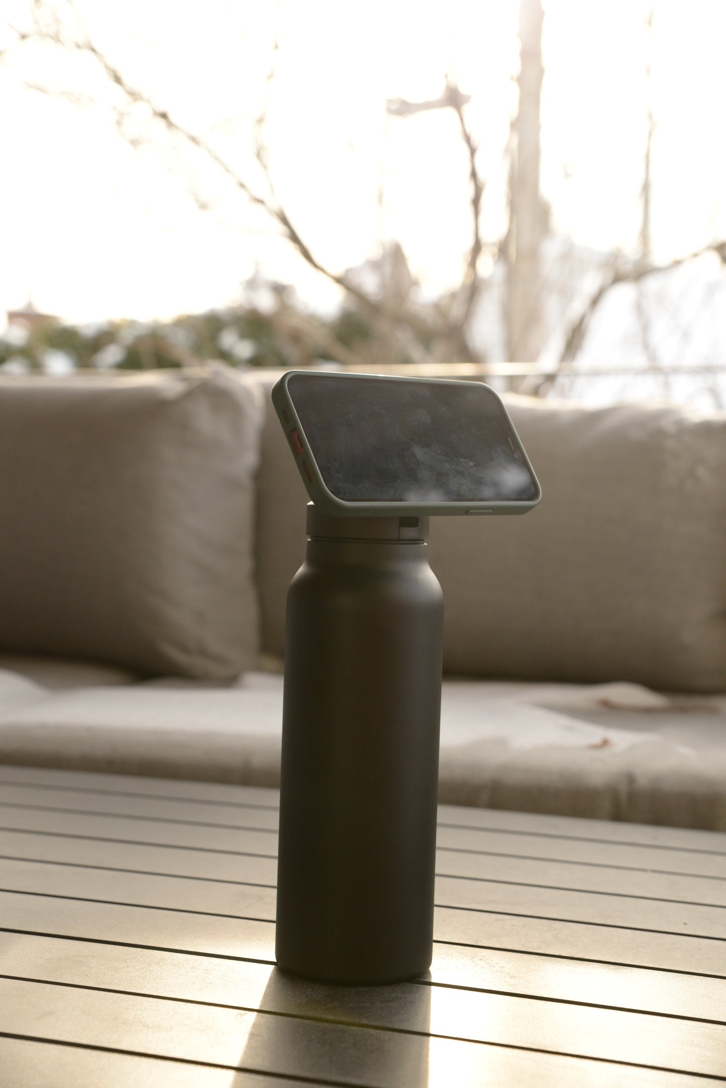 Magnetic Stainless Steel Water Bottle