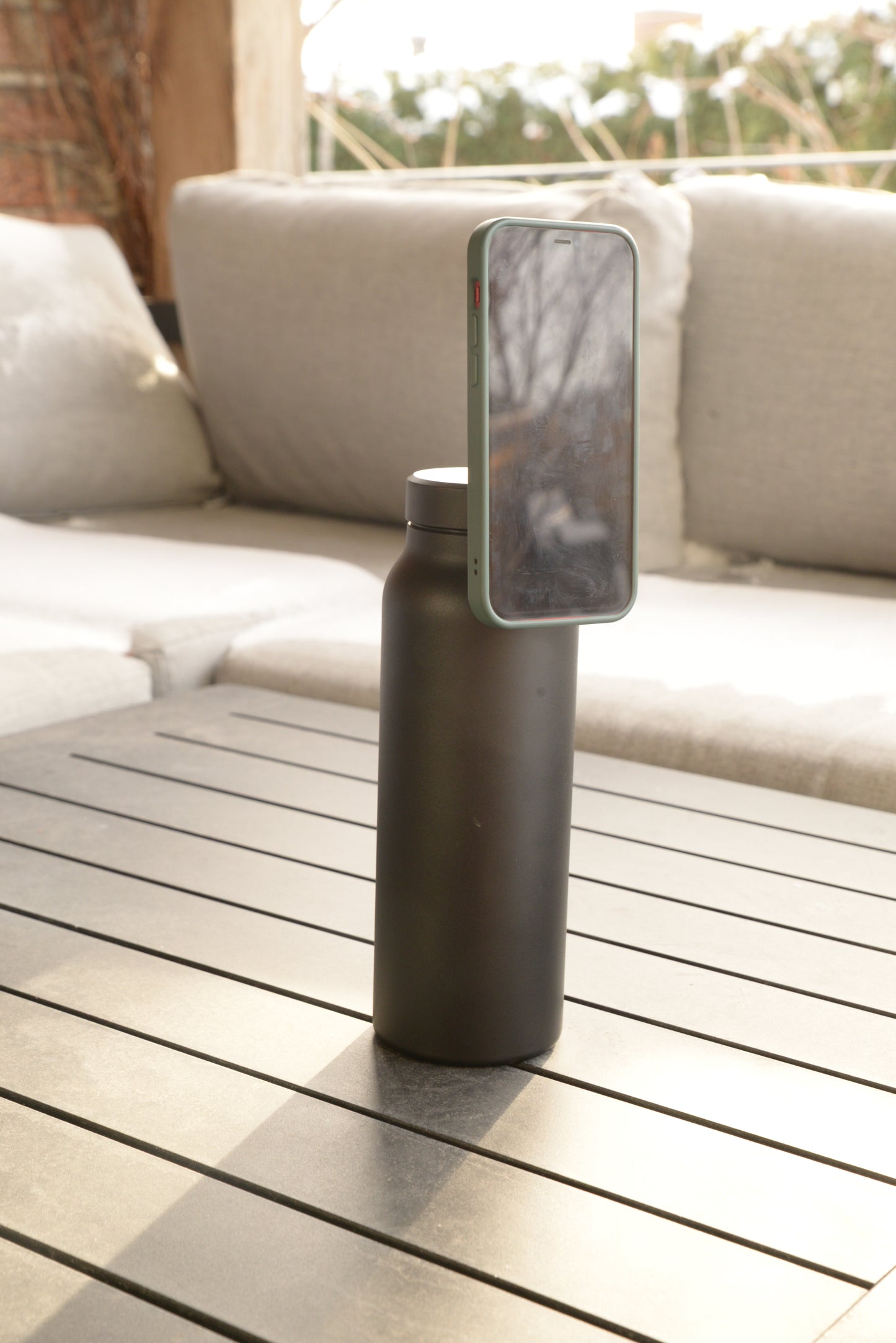 Magnetic Stainless Steel Water Bottle